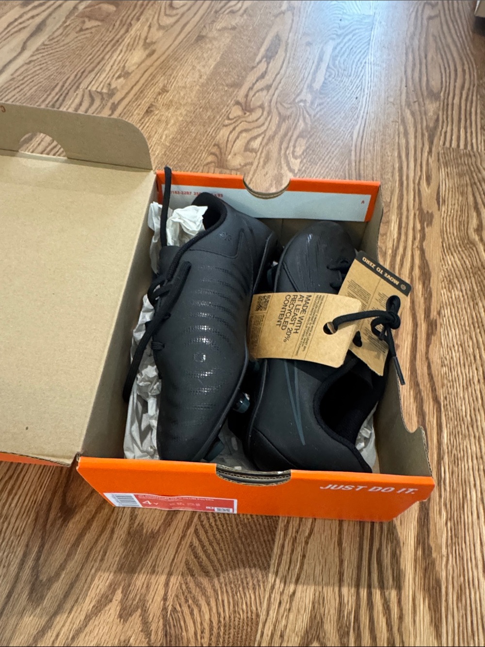 Nike Kids Black Soccer Cleats